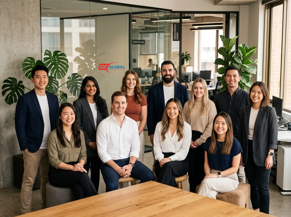QC Global Group Marketing Team